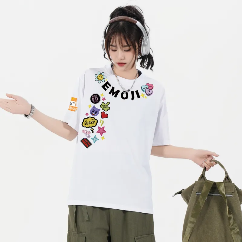 Emoji T Shirts Unisex-4