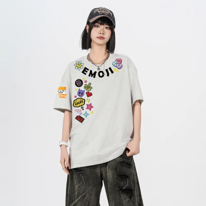 Emoji T Shirts Unisex-13