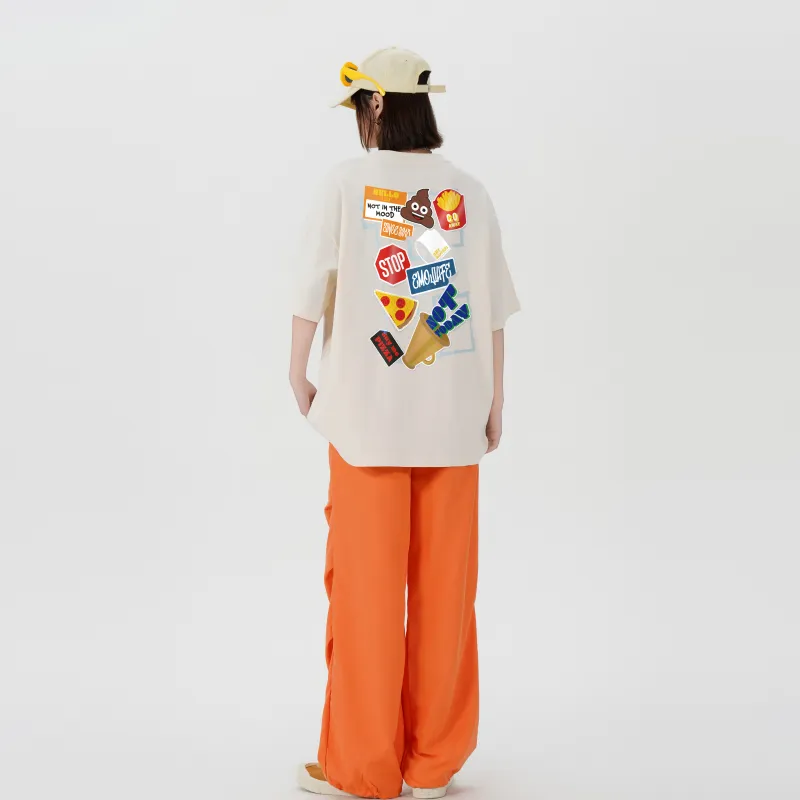 Emoji Short Sleeved T Shirts Unisex-8