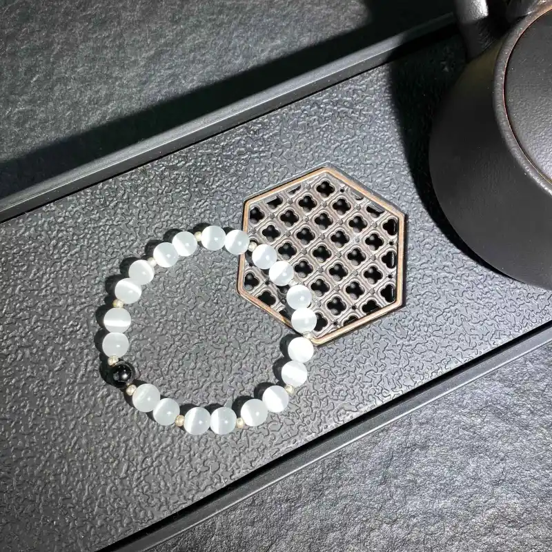 Carp Crystals Obsidian Jade Bracelets Unisex-11