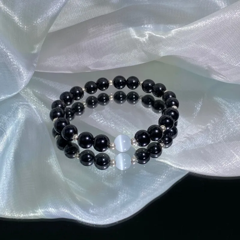 Carp Crystals Obsidian Jade Bracelets Unisex-10