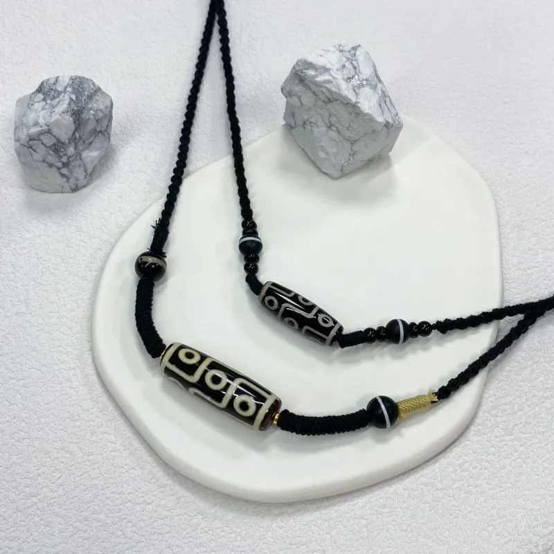 Carp Crystals Agate Jade Necklaces Unisex-11