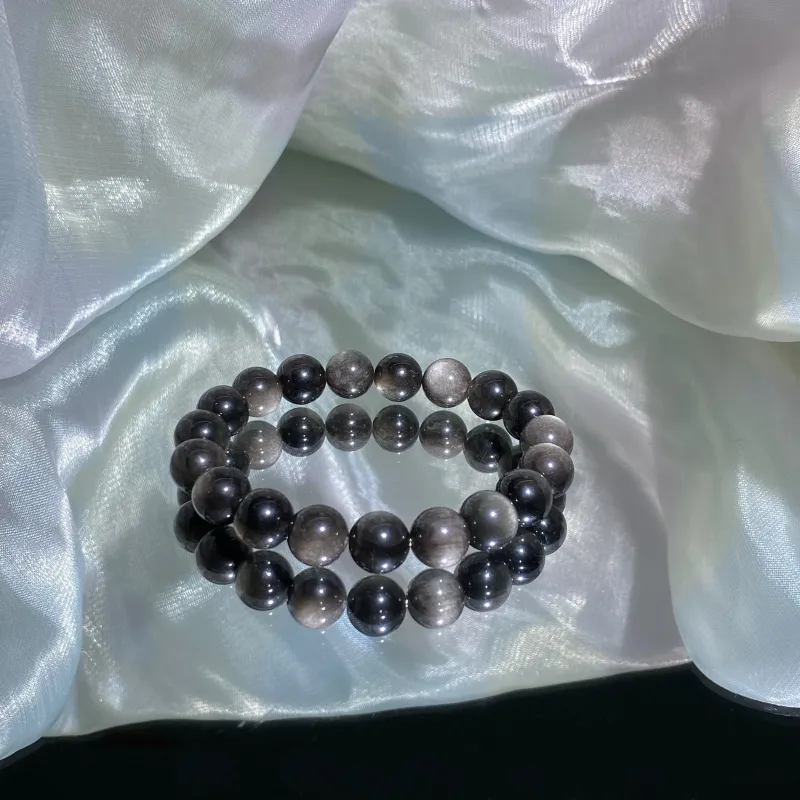 Carp Crystals Obsidian Jade Bracelets Unisex-3