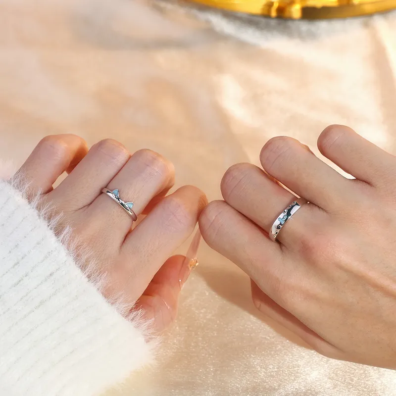 Treasure Flaws S999 Fine Silver Rings Unisex Silver-4