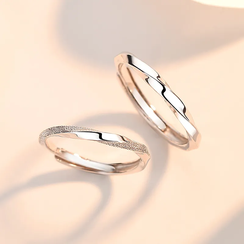 Treasure Flaws S999 Fine Silver Rings Unisex Silver-1