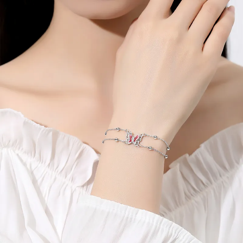 Treasure Flaws S999 Fine Silver Bracelets Women's-3