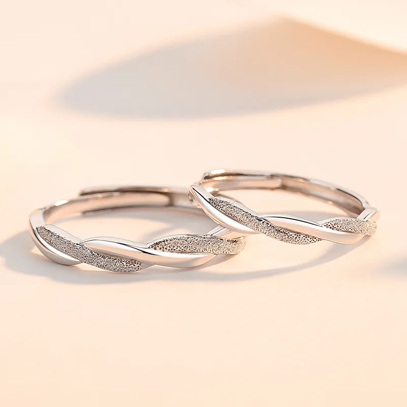 Treasure Flaws S999 Fine Silver Rings Unisex Silver-2