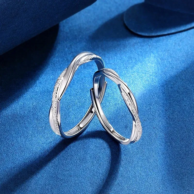 Treasure Flaws S999 Fine Silver Rings Unisex Silver-2