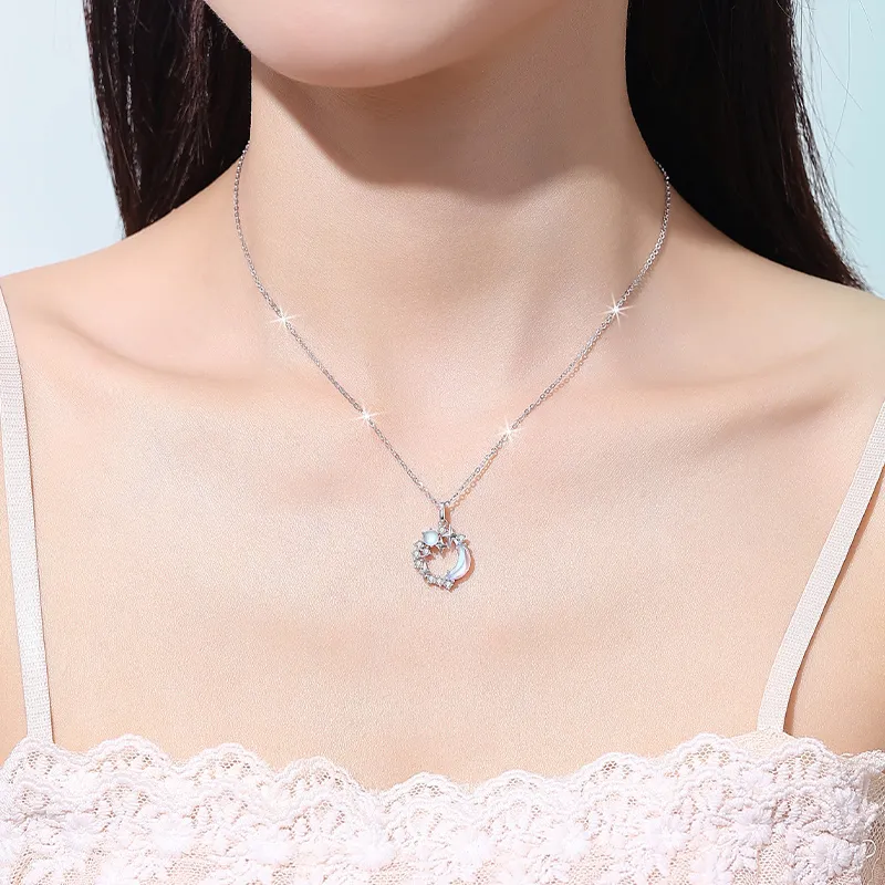 Treasure Flaws S999 Fine Silver Necklaces Women's-3