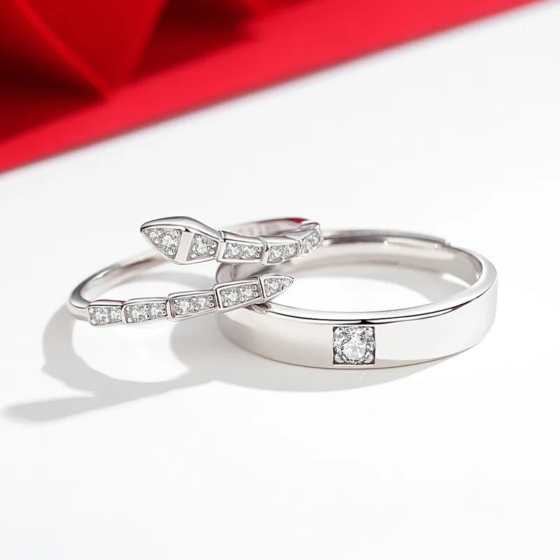Treasure Flaws S925 Silver Rings Unisex Silver-2