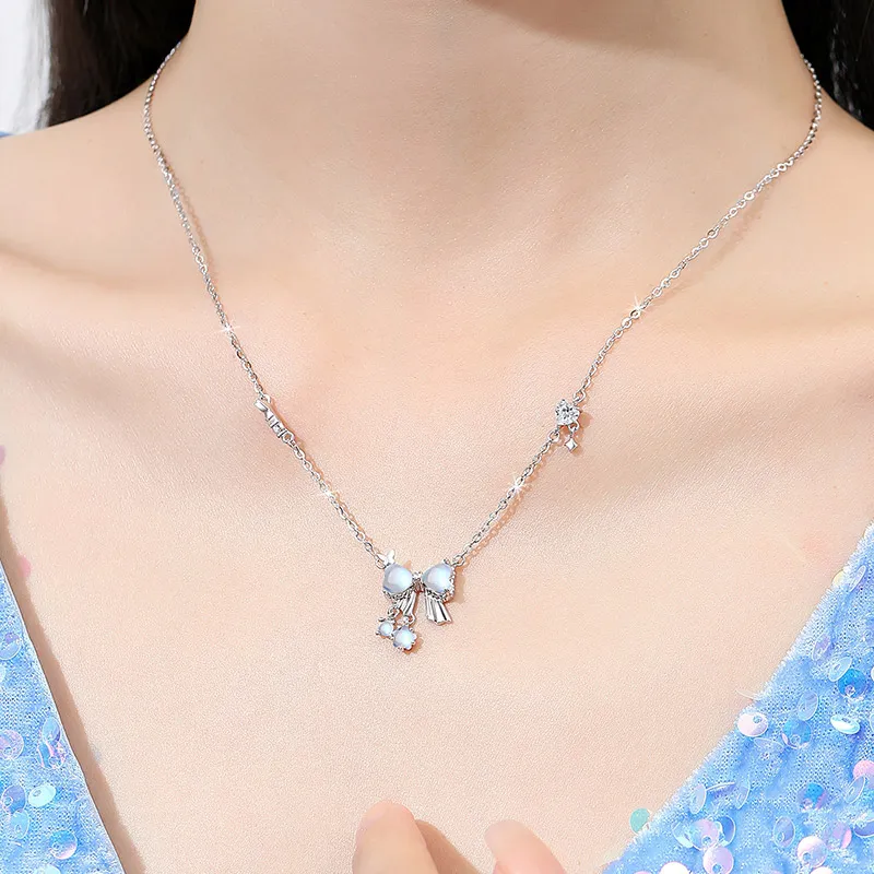 Treasure Flaws S999 Fine Silver Necklaces Women's-6