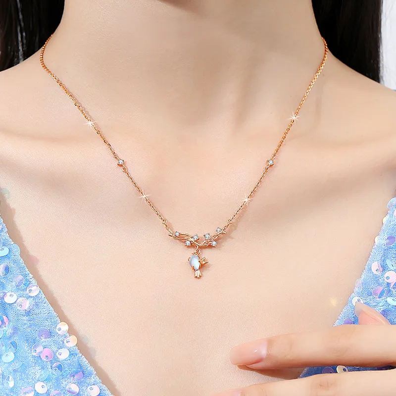 Treasure Flaws S999 Fine Silver Necklaces Women's-2
