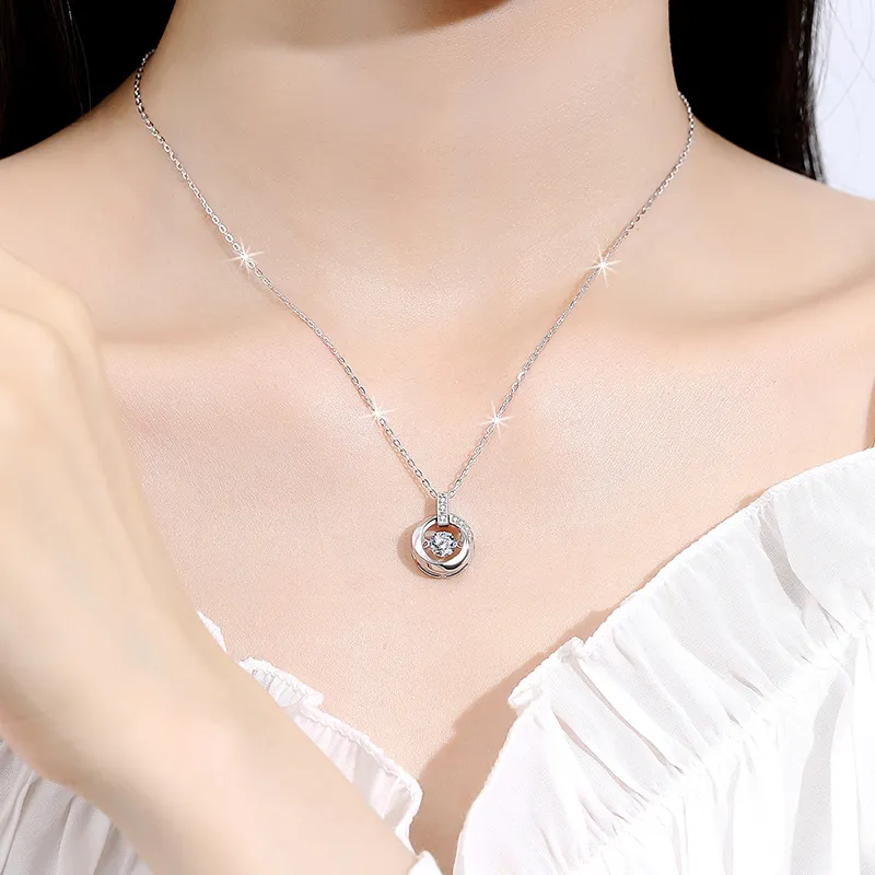 Treasure Flaws S999 Fine Silver Necklaces Women's-3