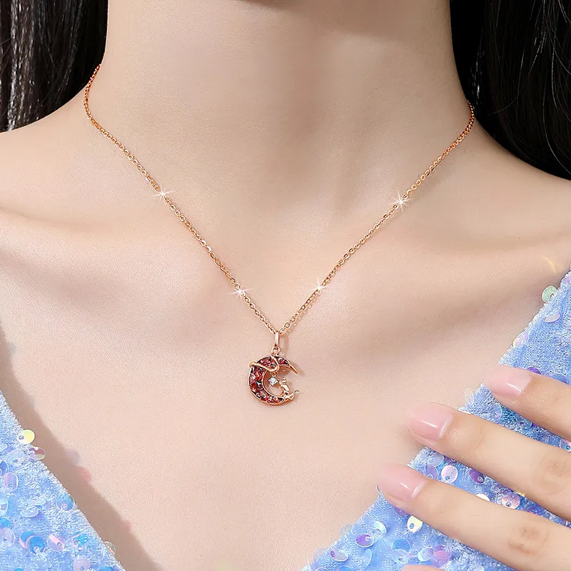 Treasure Flaws S999 Fine Silver Necklaces Women's-2