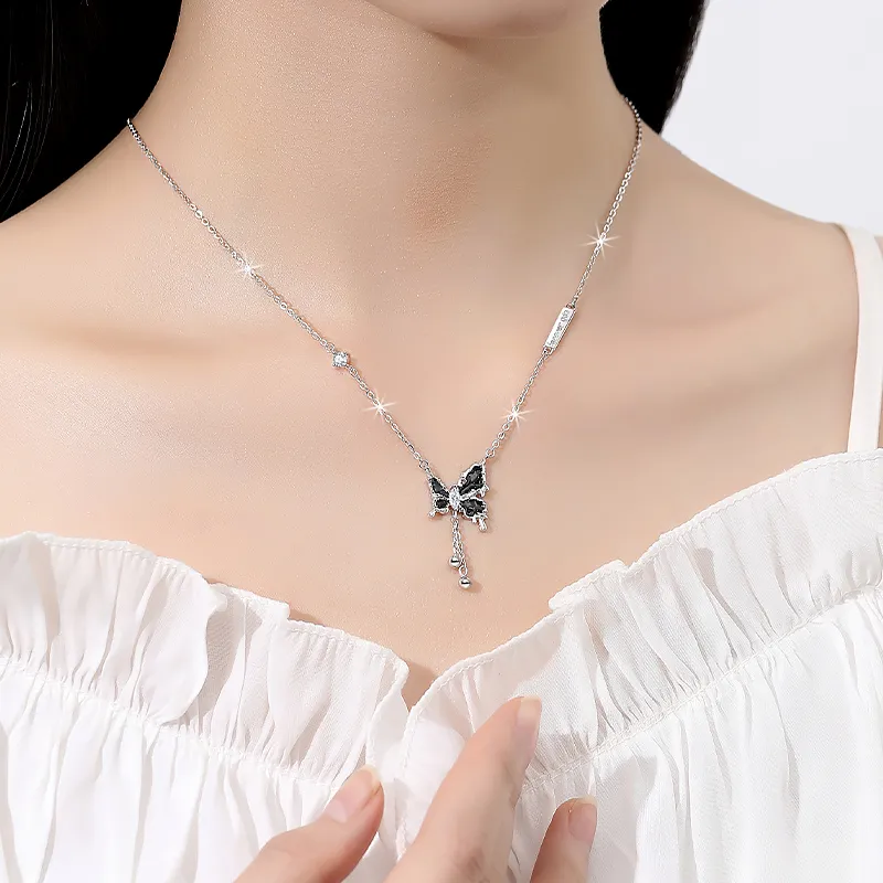 Treasure Flaws S999 Fine Silver Necklaces Women's-4