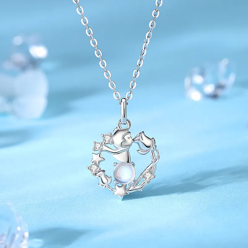 Treasure Flaws S999 Fine Silver Necklaces Women's-4