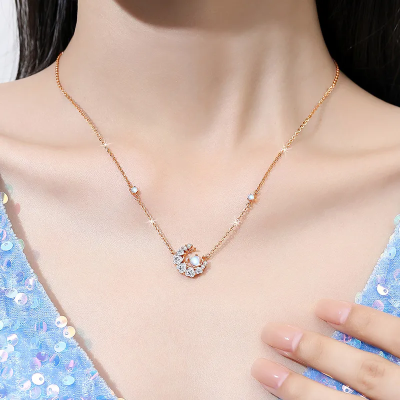 Treasure Flaws S999 Fine Silver Necklaces Women's-2