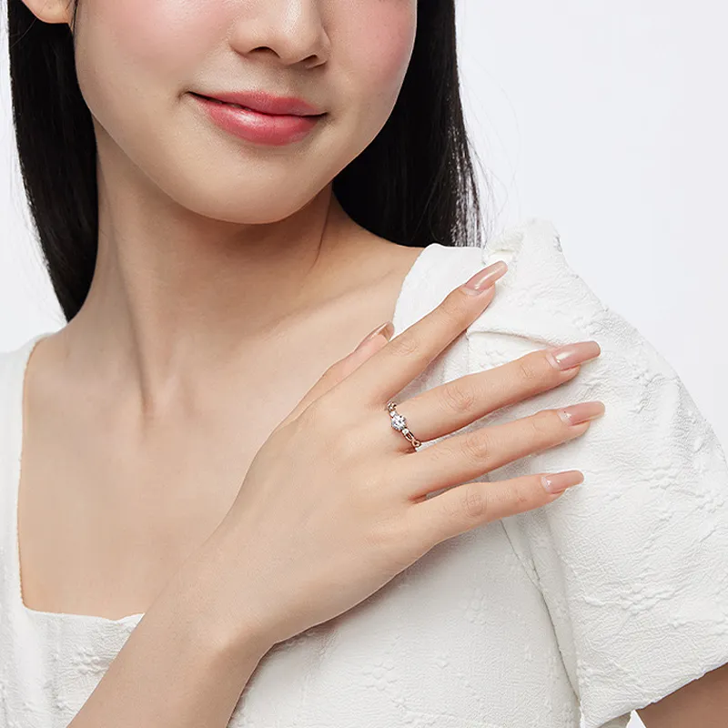Treasure Flaws S999 Fine Silver Rings Unisex Silver-3