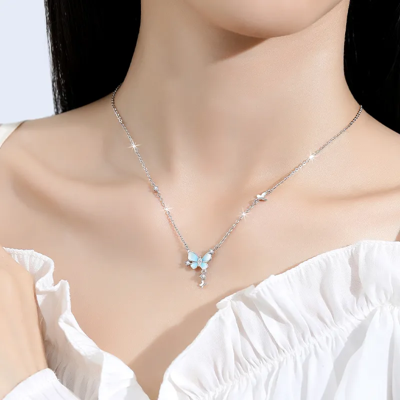 Treasure Flaws S999 Fine Silver Necklaces Women's-4