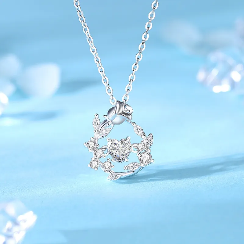 Treasure Flaws S999 Fine Silver Necklaces Women's-4