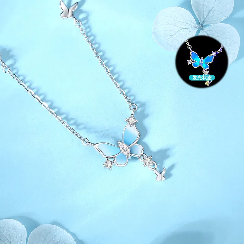 Treasure Flaws S999 Fine Silver Necklaces Women's-5
