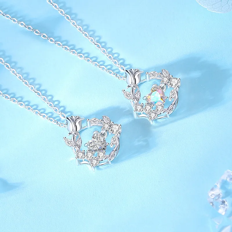 Treasure Flaws S999 Fine Silver Necklaces Women's-6