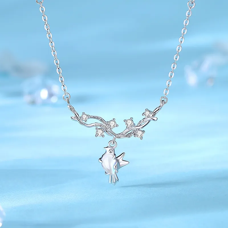 Treasure Flaws S999 Fine Silver Necklaces Women's-4
