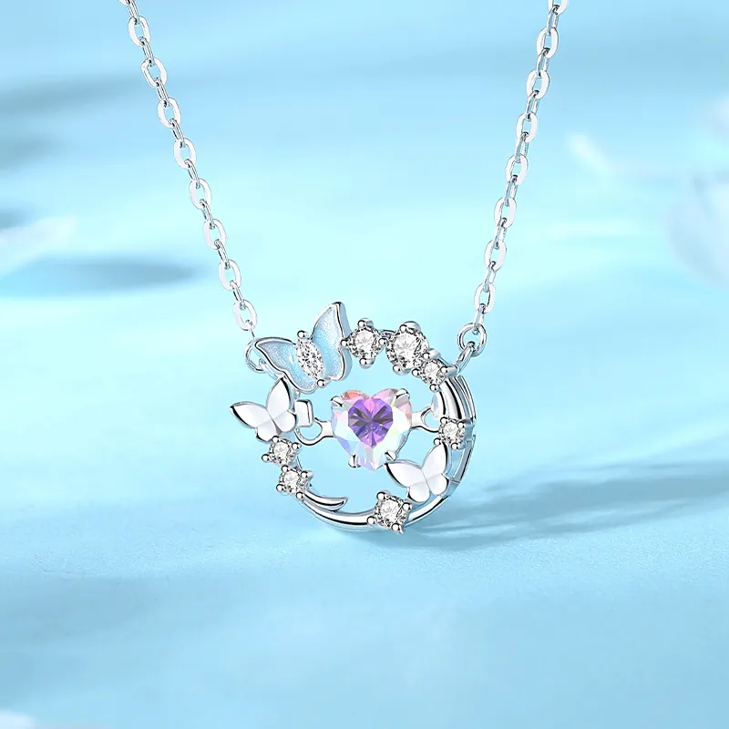 Treasure Flaws S999 Fine Silver Necklaces Women's Silver White-1