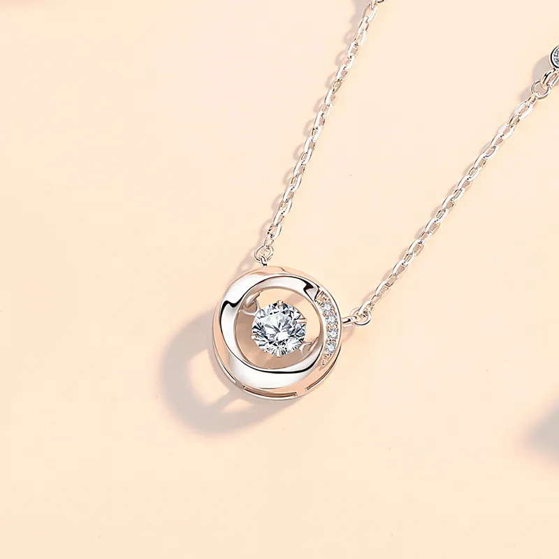 Treasure Flaws S999 Fine Silver Necklaces Women's-5
