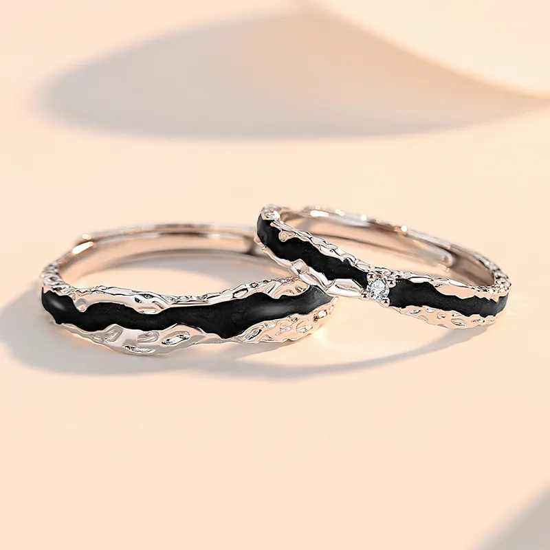 Treasure Flaws S999 Fine Silver Rings Unisex Silver-2
