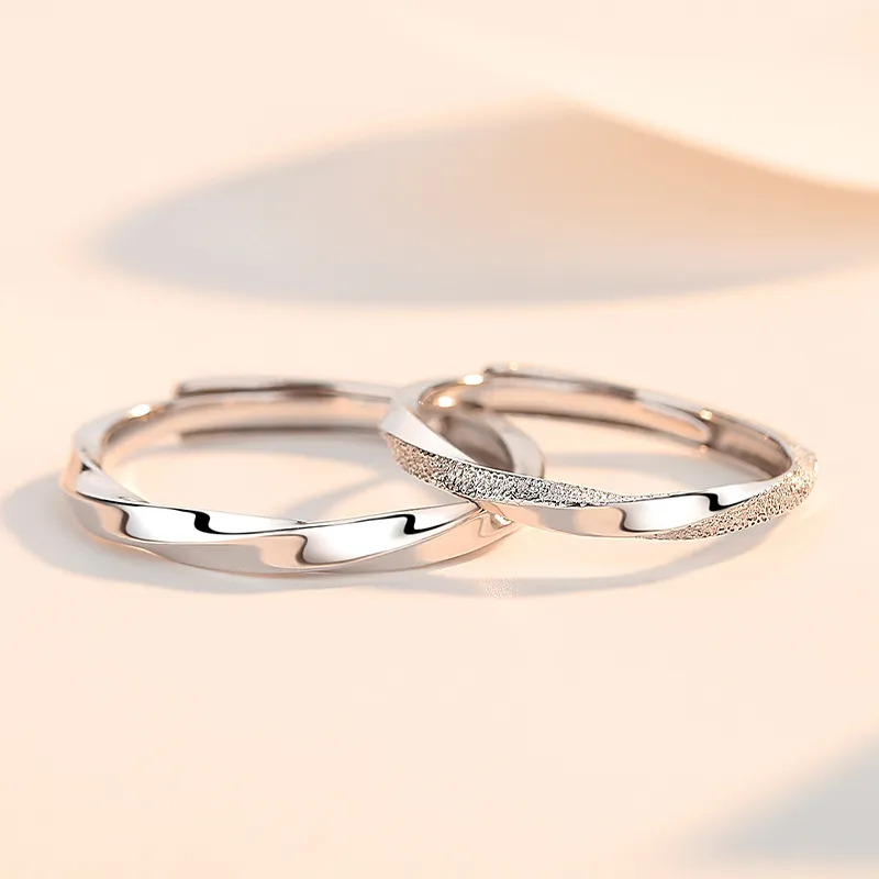 Treasure Flaws S999 Fine Silver Rings Unisex Silver-2