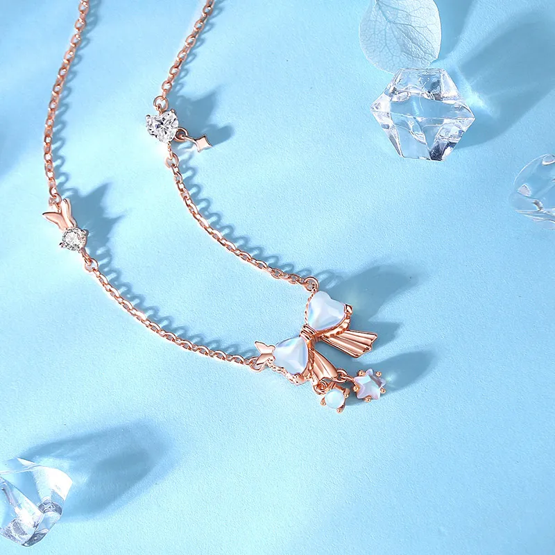 Treasure Flaws S999 Fine Silver Necklaces Women's-3