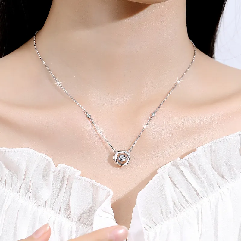 Treasure Flaws S999 Fine Silver Necklaces Women's-3