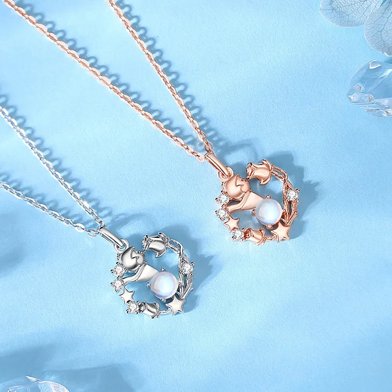 Treasure Flaws S999 Fine Silver Necklaces Women's-6