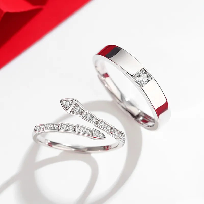 Treasure Flaws S925 Silver Rings Unisex Silver-1