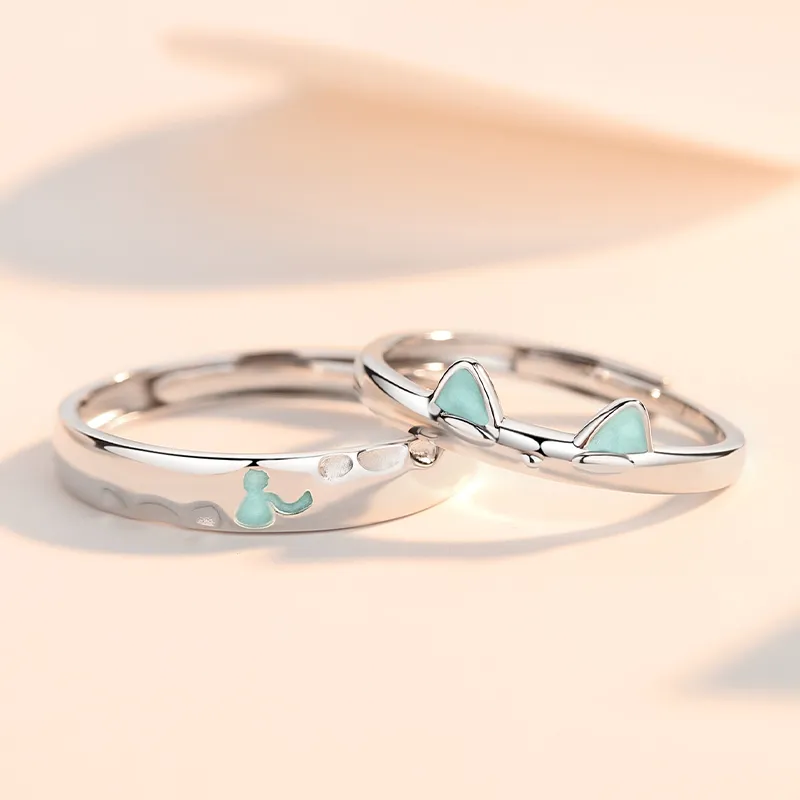 Treasure Flaws S999 Fine Silver Rings Unisex Silver-2