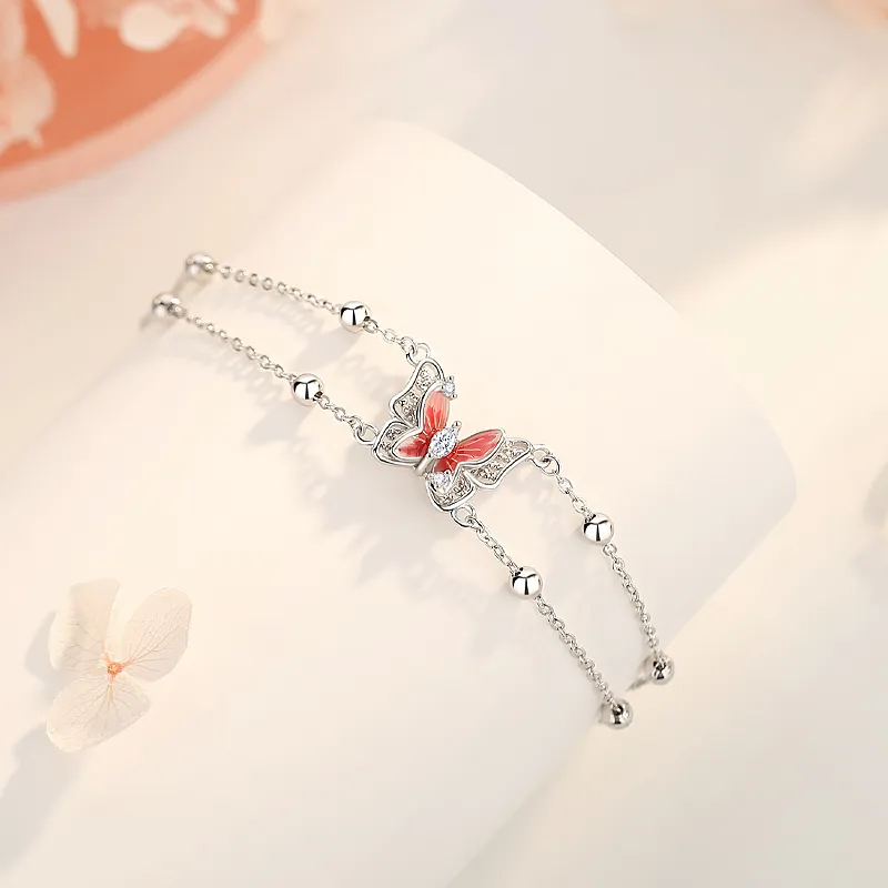 Treasure Flaws S999 Fine Silver Bracelets Women's-2