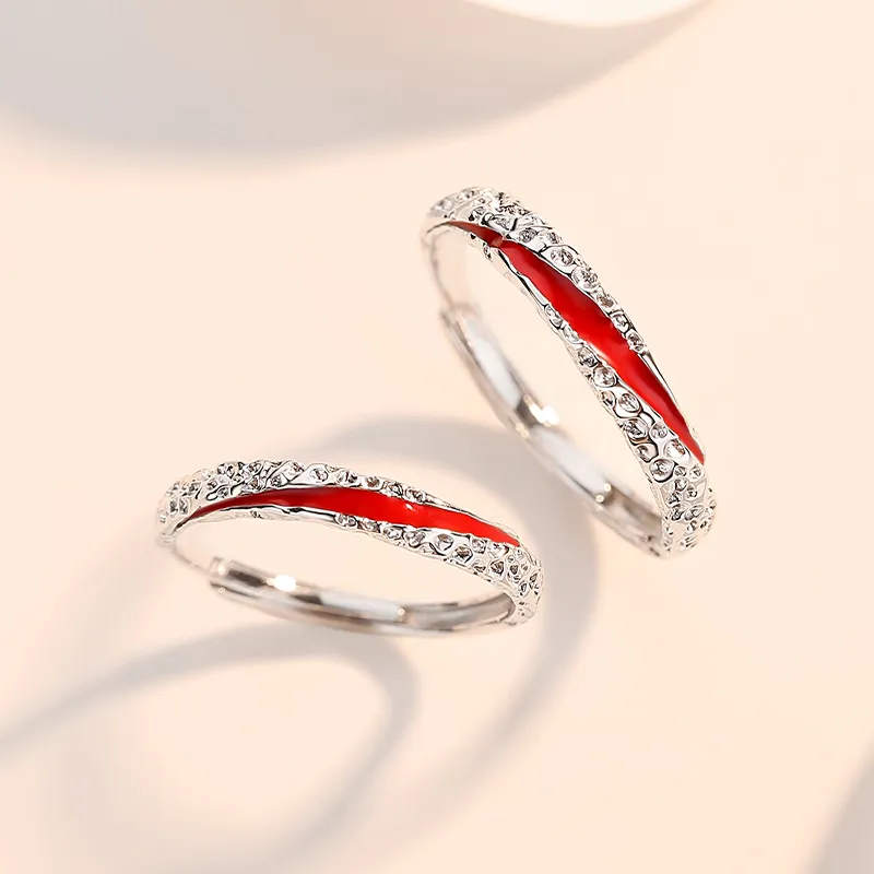Treasure Flaws S999 Fine Silver Rings Unisex Silver White-1