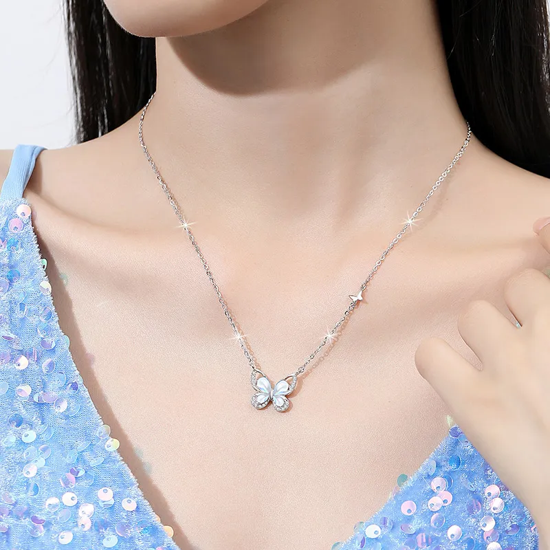 Treasure Flaws S999 Fine Silver Necklaces Women's-5
