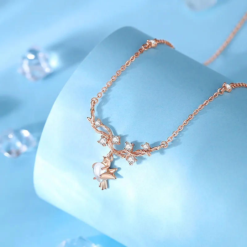 Treasure Flaws S999 Fine Silver Necklaces Women's-1