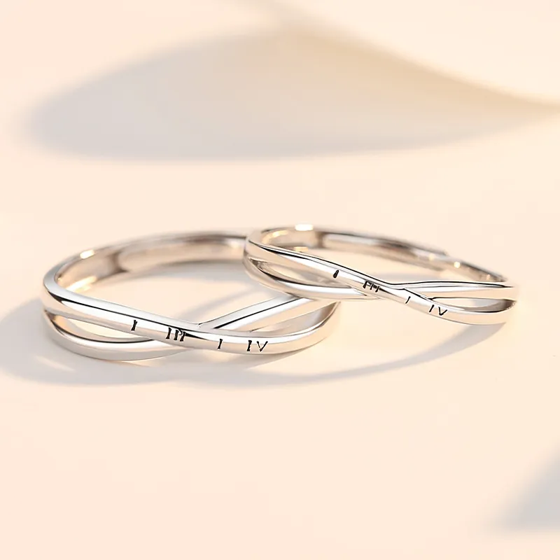 Treasure Flaws S999 Fine Silver Rings Unisex-2