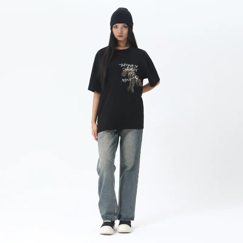 PAULASARA T Shirts Unisex Black-3