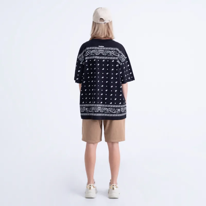 PAULASARA Short Sleeved T Shirts Unisex Black-2