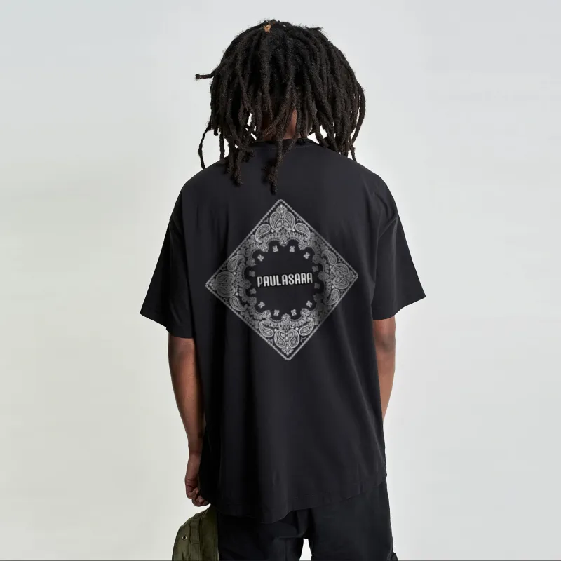 PAULASARA Short Sleeved T Shirts Unisex-3