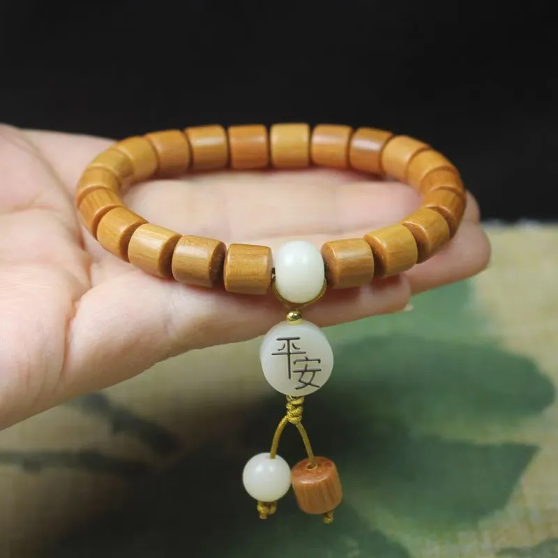 Is Here Barbie Sandalwood Bracelets Unisex-5