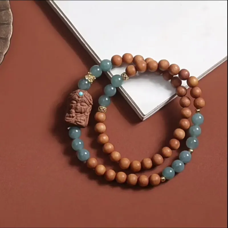 Is Here Barbie Sandalwood Bracelets Unisex-2