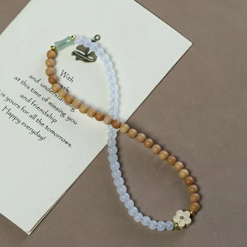 Is Here Barbie Sandalwood Bracelets Unisex-4