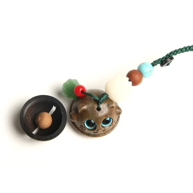 Is Here Green Sandalwood Pendants Unisex-2