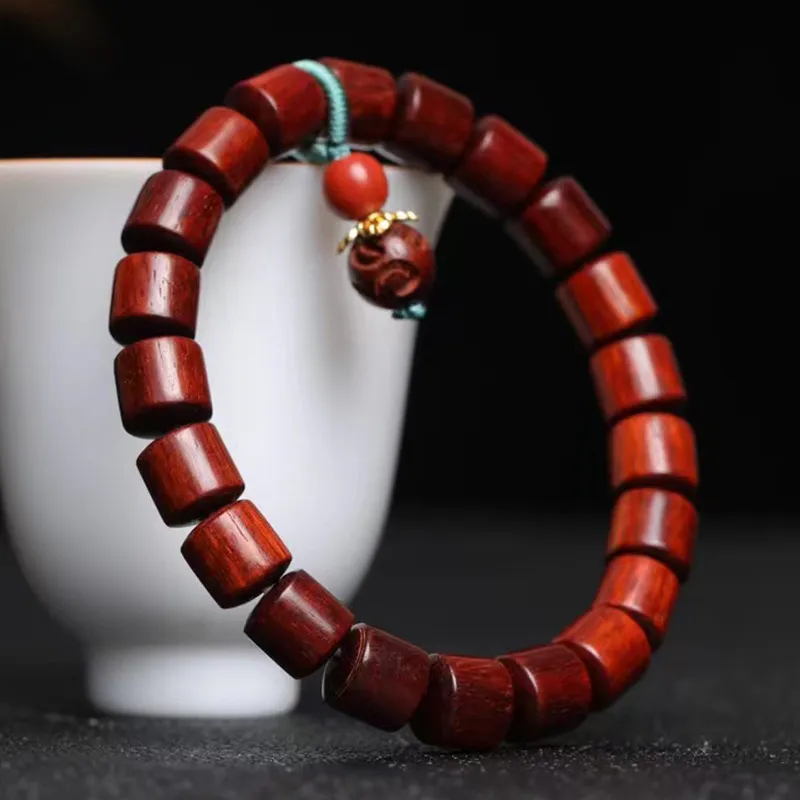 Is Here Bloodwood Bracelets Unisex-3