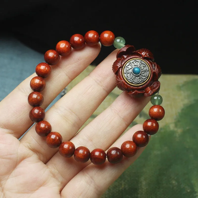 Is Here Bloodwood Bracelets Unisex-3